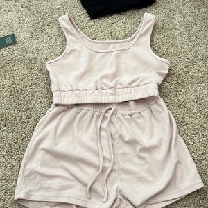 Pink lounge set